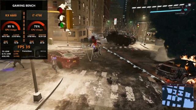 RX 6600 + I7 4790 || 16 Games Tested || RX 6600 (PCIe 3) Gaming