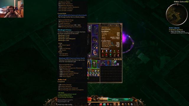 Grim Dawn 1.0.0.6 New Bloodrager Set Build (Bloody Hell) смотреть онлайн