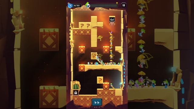 Lemmings. World 10 - Fire Meatball. Level W 41-13. Perfect Walkthrough. смотреть онлайн