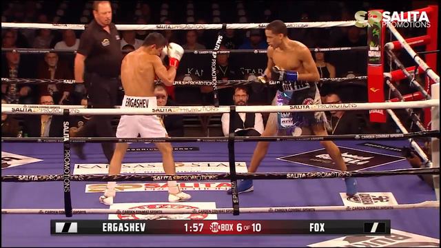 SHOHJAHON ERGASHEV VS MYKAL FOX FULL FIGHT смотреть онлайн