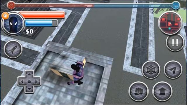 Review of Spider Superhero Fly Simulator Android App смотреть онлайн