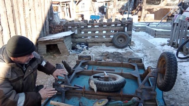 Ремонтирую прицеп. ,,Жить просто" канал Олега Безродного. #ремонтприцепа#житьпросто#олегбезродный# смотреть онлайн