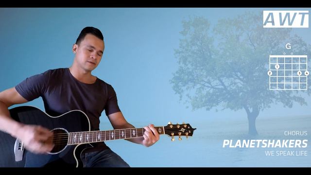 We speak life - Planetshakers (easy guitar chords) смотреть онлайн