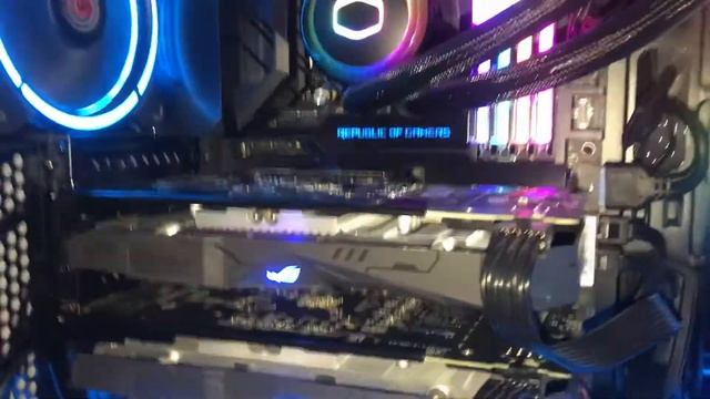 Intel Core i7 9700k vs Asus Rog Strix Gaming RX580 x2 смотреть онлайн