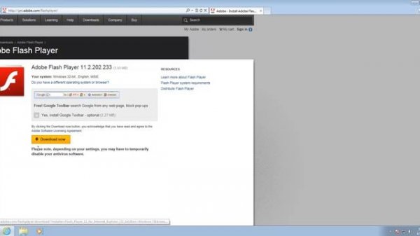How to install Adobe Flash Player 11