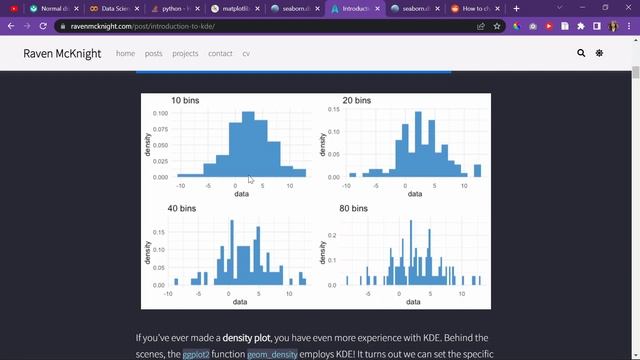 Day 297 Data Science Plotting KDE's & Probability Density Functions w/ histograms and norm.pdf смотреть онлайн
