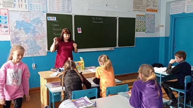 Урок по ФГОС. Иностранный (немецкий) язык. 4 класс. смотреть онлайн