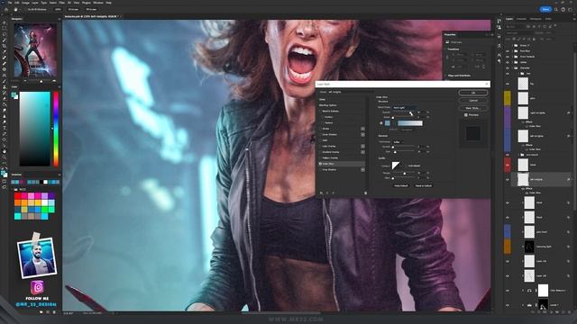 BETTER WAY to create RIM LIGHTS in Photoshop смотреть онлайн