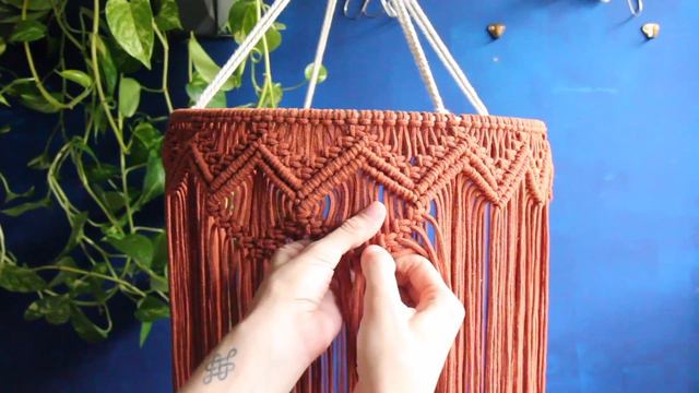 Плетём абажур, МК. смотреть онлайн