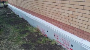 Утепление фундамента (цоколя) своими руками. Эффективный способ. Облицовка фасадной плиткой.