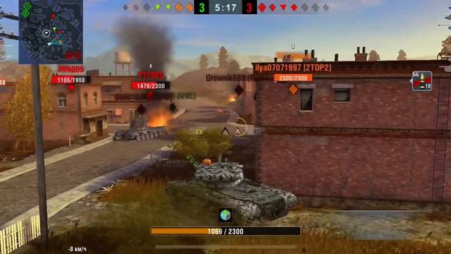 Два хевика реализовали барабаны🔥 wotblitz worldoftanksblitz смотреть онлайн