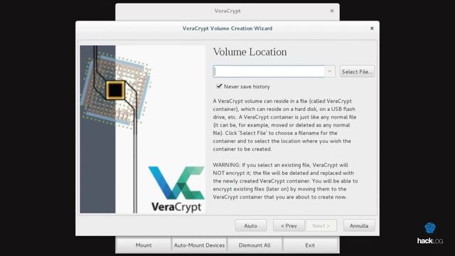 HACKLOG 1x18 - Cifratura dei Dischi (Guida a Veracrypt su Linux Debian) смотреть онлайн