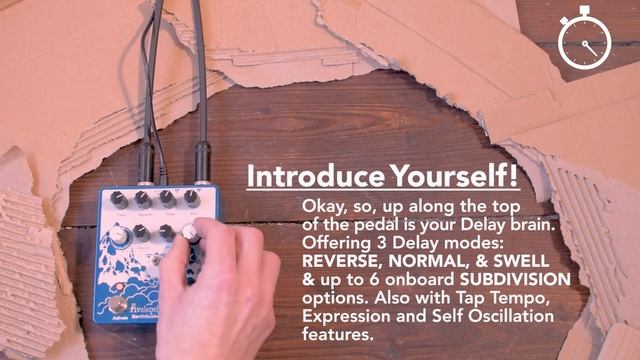 90 Seconds With EarthQuaker Devices Avalanche Run v2 смотреть онлайн