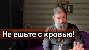 Душа животного в крови его. Отец Андрей Ткачёв