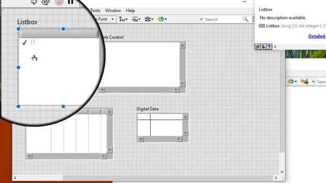 LabVIEW - Displaying Components in Listboxes, Tables, Tree Controls, and Digital Data Controls смотреть онлайн