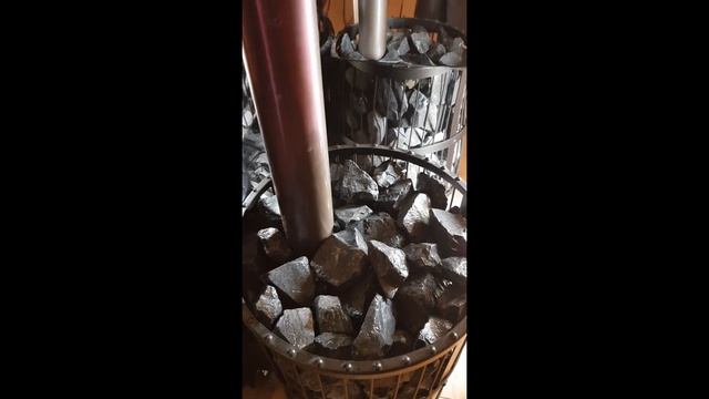 Тест печи каменки Harvia с Базальтом смотреть онлайн