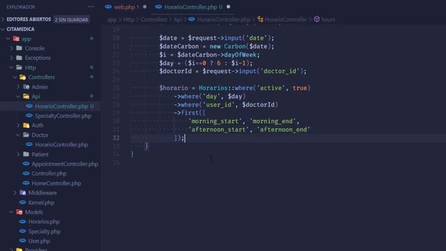 ??) Horas de atención por intervalos - JSON en Laravel 8 смотреть онлайн
