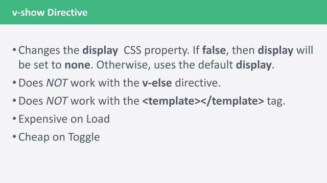 Vue Js web Development 2021 Tutorials part- 24 ( The v-show Directive ) смотреть онлайн