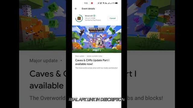 Minecraft 1.17 Download For Android Original Apk ❤️