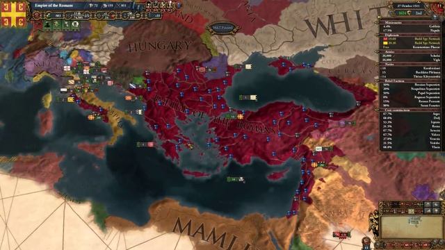 EU4 - MEIOU & Taxes - Roman Reclamation - Part 56 смотреть онлайн