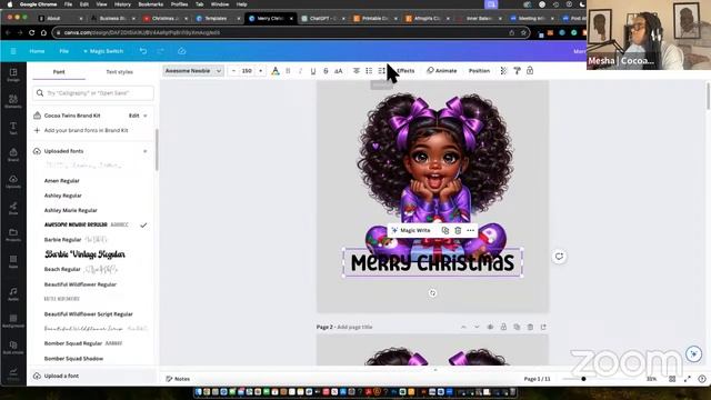 From ChatGPT DALLE Ai Generated Art to A Bundled Set of Digital Downloads Using Canva Pro смотреть онлайн