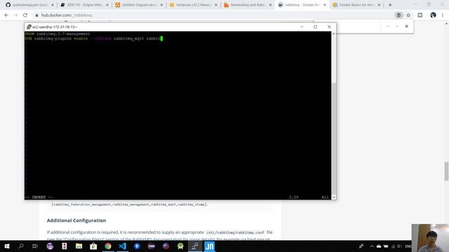 How To deploy RabbitMQ Server with AWS EC2 and Docker смотреть онлайн