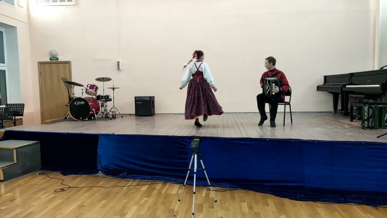 Частушки с пляской под наигрыш "Подгорная" смотреть онлайн