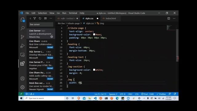 HTML CSS: Making a full page from scratch смотреть онлайн