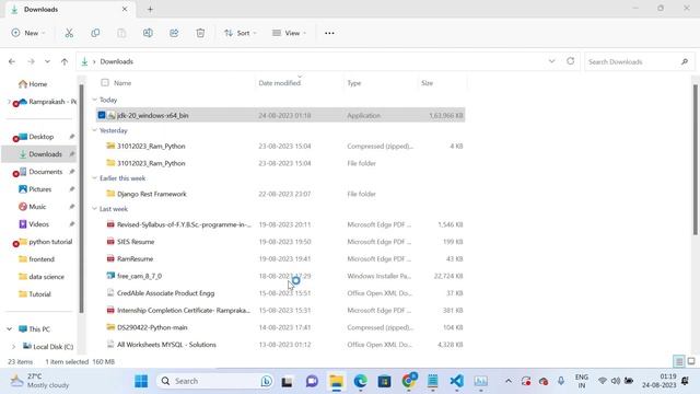Java Tutorial 1 (Download Java And set Environment Path) смотреть онлайн