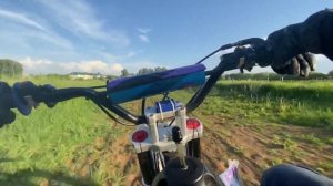 Покатушки на питбайке от первого лица ￼￼