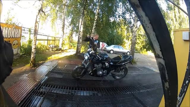 Мойка мотоцикла смотреть онлайн