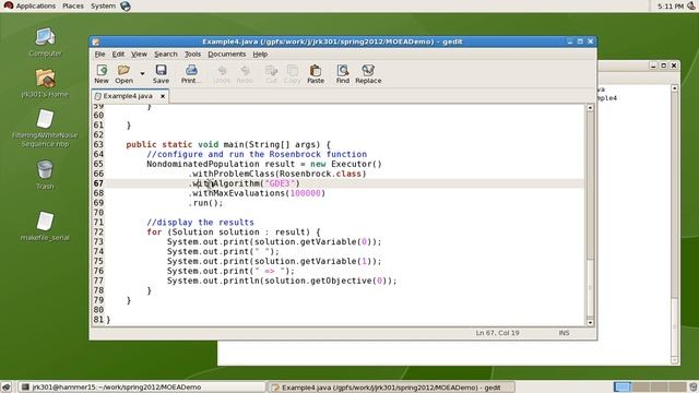 External Problems in MOEAFramework: The Java Class for rosenbrock.c смотреть онлайн