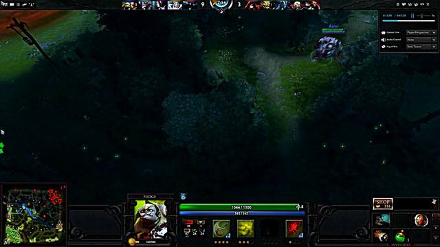 Dota 2 Pudge Public Rape #1