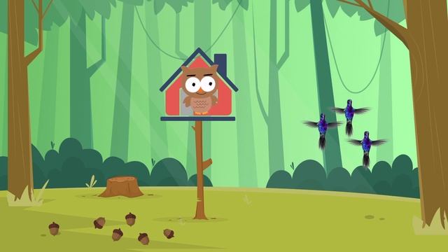 η κουκουβάγια - Kids Songs - παιδικά τραγούδια #kidssongsgr