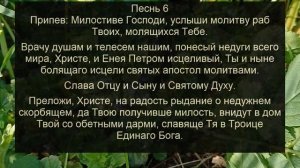 Канон за болящего. Молитвы об исцелении