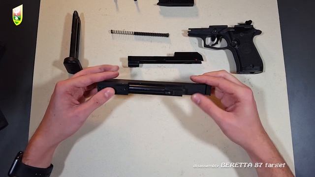 Démontage BERETTA 87 target - Disassembly смотреть онлайн