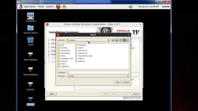 Oracle Unified Directory 11g R2: Installation смотреть онлайн