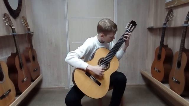 Денис Шацких 14 лет. Э. Пухоль. Этюд "Шмель". смотреть онлайн