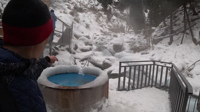 Из Алматы в ущелье Алма-Арасан. Горячий источник (Алмарасан) смотреть онлайн