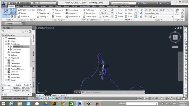 COMO CREAR CURVAS DE NIVEL EN EL CIVIL 3D 2014 смотреть онлайн