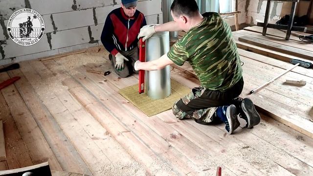 Дымоход печи. Профессиональная установка. смотреть онлайн