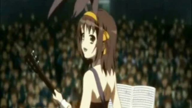 Haruhi Suzumiya - She's got her head in the clouds смотреть онлайн