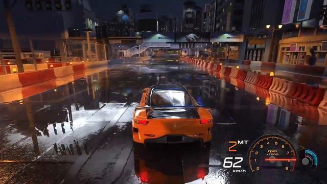 Mazda RX 7 Veilside Fortune at Shibuya GRiD смотреть онлайн