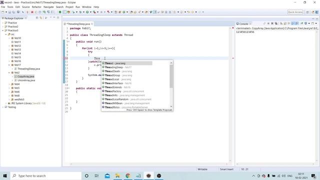 #67 Thread Sleep java #java #interviewquestion смотреть онлайн