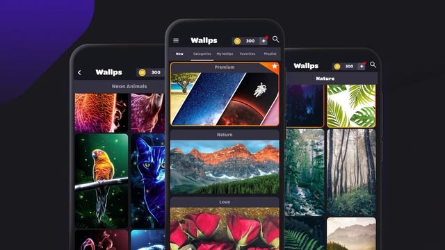 Moving Backgrounds 4k - WALLPS смотреть онлайн