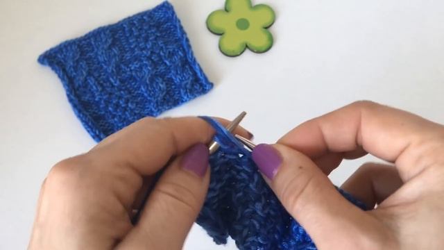 Вяжем вместе Плед//Узор 20. смотреть онлайн