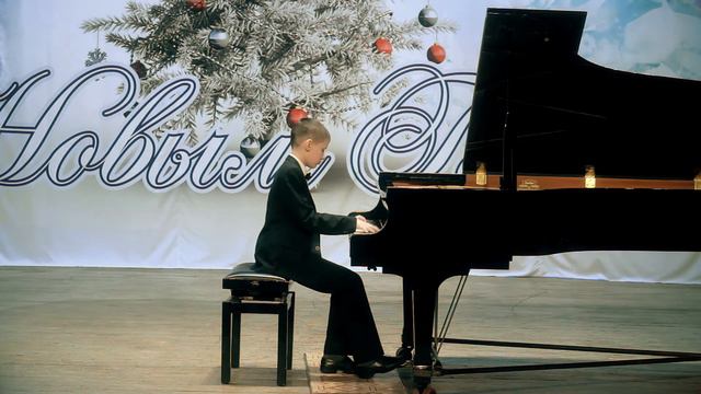 Богданов Петр - В.А.Моцарт - Соната Ля мажор 3 часть,  Рондо в турецком стиле