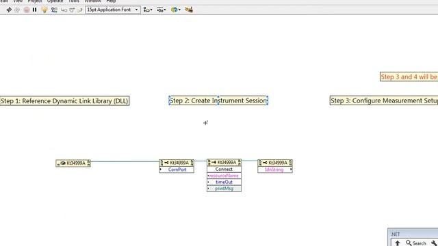 Using LabView to Create a Test Program with X8711A – 3a Getting Started смотреть онлайн