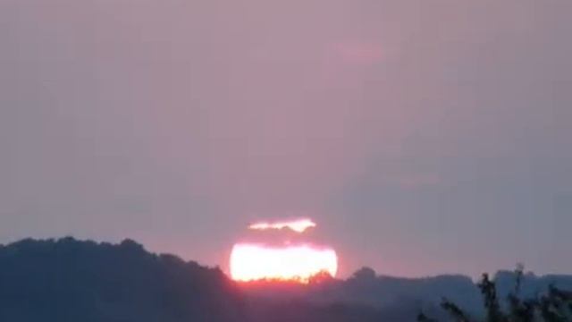 Заход солнца в Бяле( Болгария) смотреть онлайн