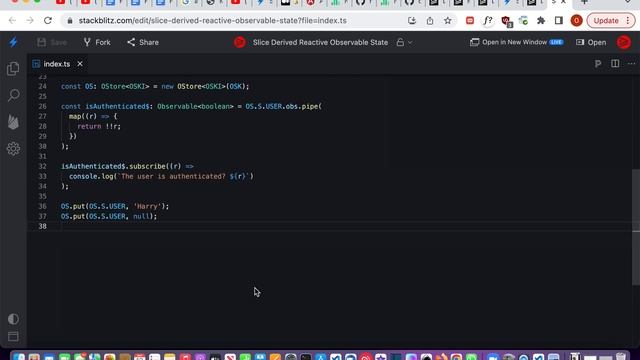 Derived Reactive Observable State with Slice смотреть онлайн